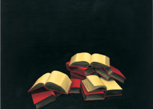 image of three books
